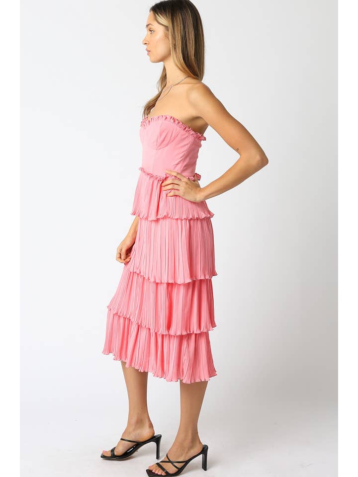 Olivaceous - Wholesale Dress - Women's - Veronica Dress5