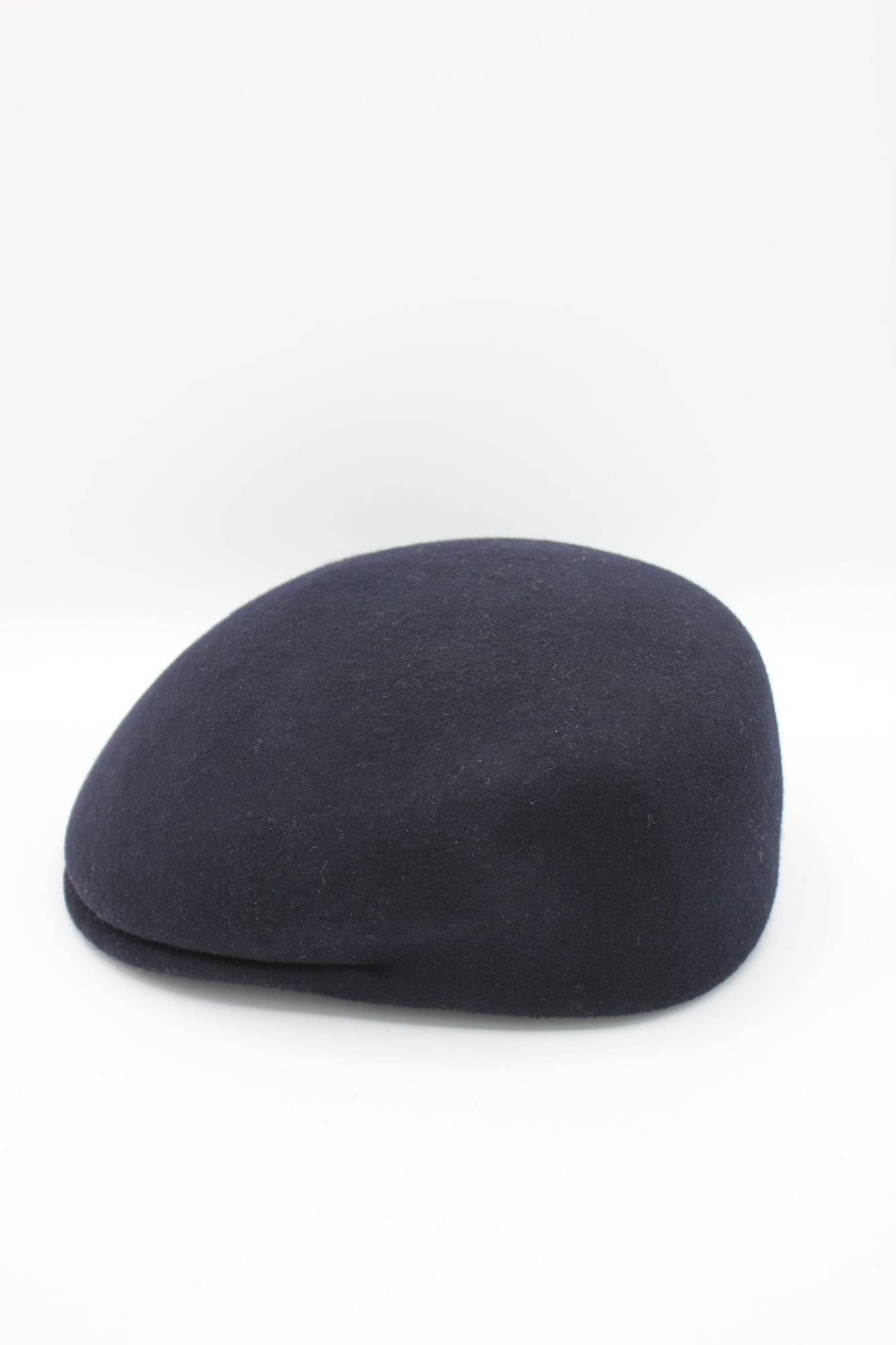 Hologramme Paris – Engroshandel Newsboy/schoolboy hat - Unisex – Klassisk italiensk ensfarvet uldhue med kuppelform21