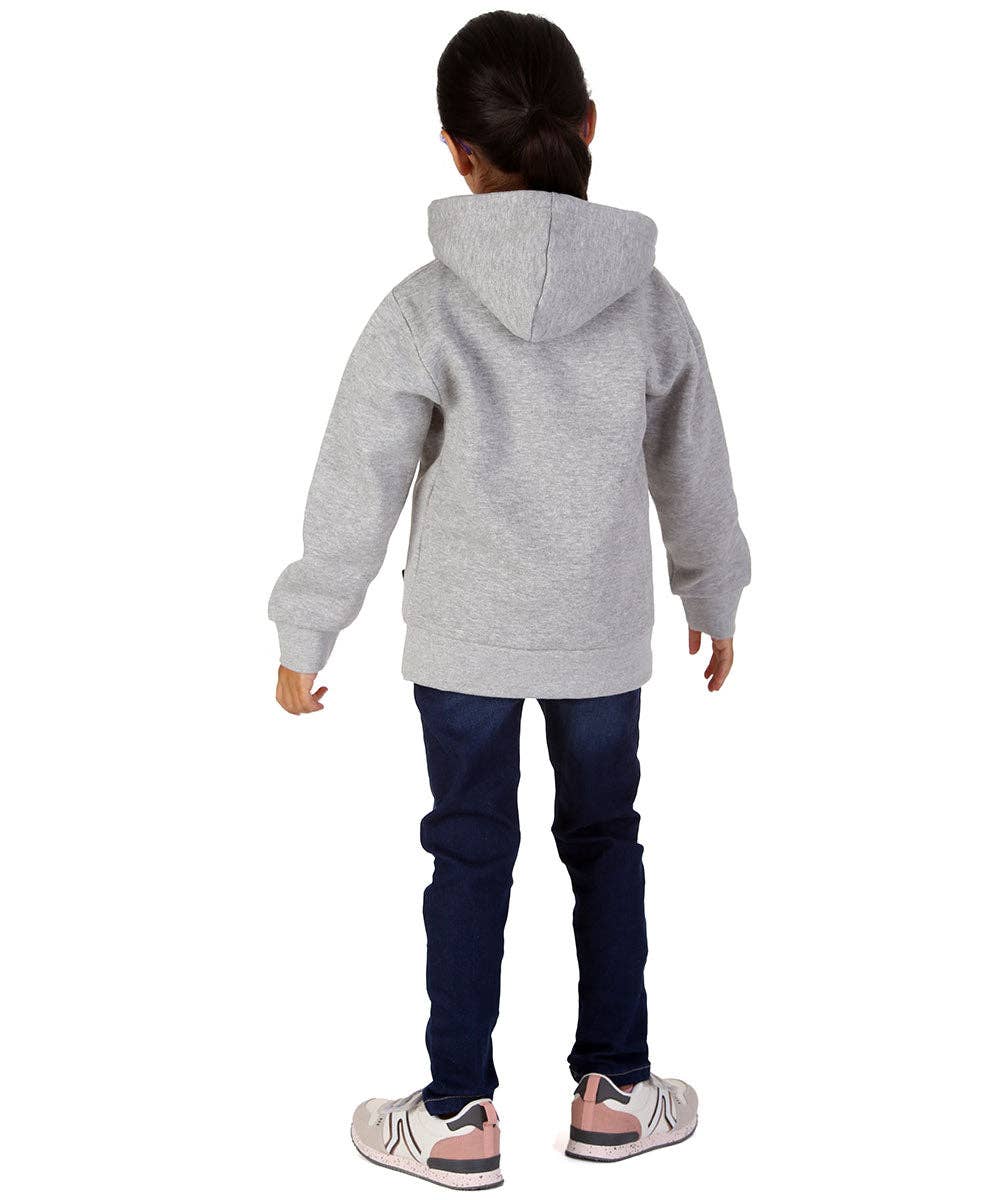 Trendy Toggs Kids Plain Overhead Oxford Grey Hoodie for wholesale on Faire3