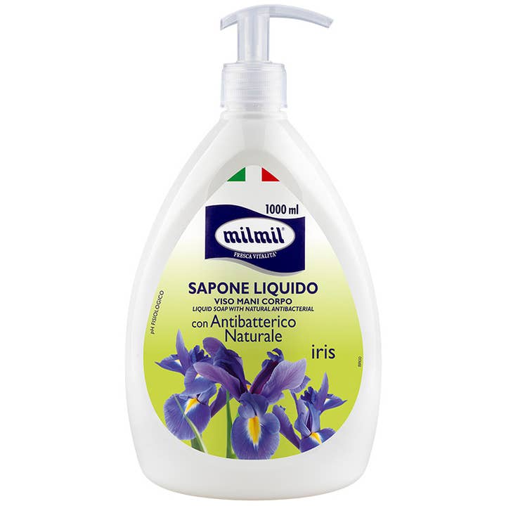 Sapone Liquido Iris Con Dispenser 1000Ml per la vendita all'ingrosso da parte di Mil Mil 76