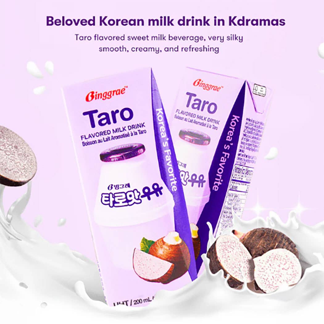 K Moitves Foods - Wholesale Non-Dairy Milk - Binggrae Korea’s #1 Flavored Milk-6.8oz (4x6, 24 Packs)13