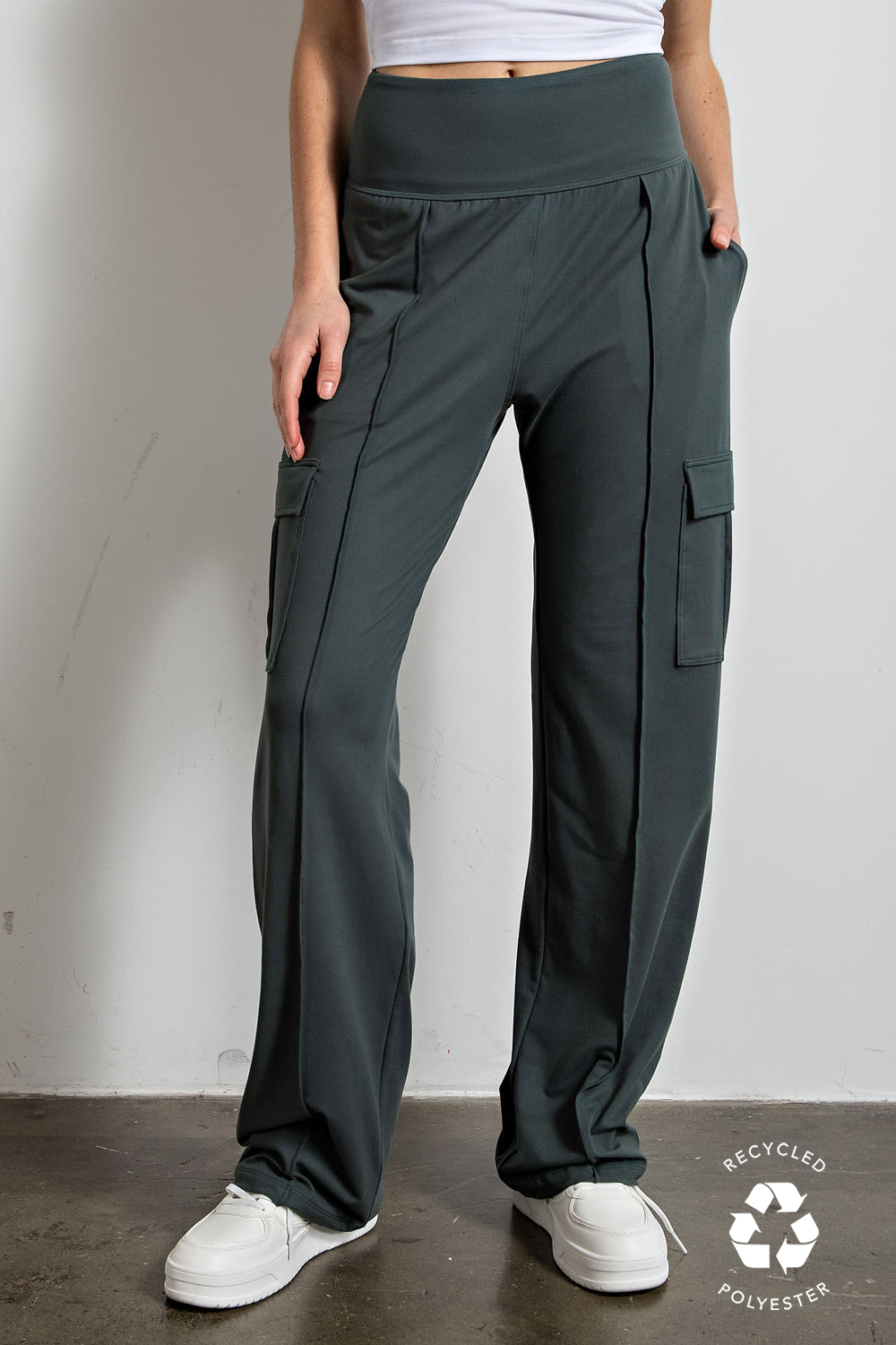 Rae Mode - Wholesale Pants - Women's - BUTTER STRAIGHT LEG CARGO PANTS32