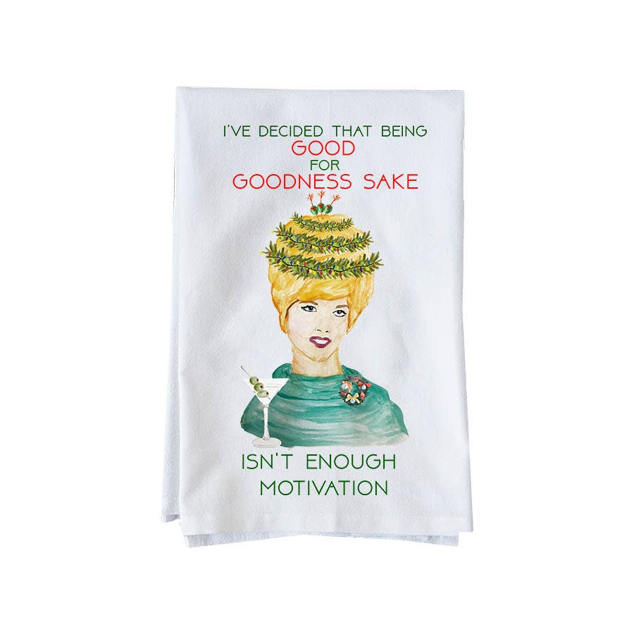 Knollwood Lane - Wholesale Tea Towel - Good For Goodness Sake