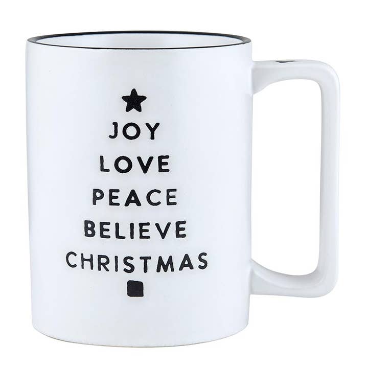 Santa Barbara Design Studio by Creative Brands - Wholesale Coffee Mug - Holiday Organic Mug - Joy Love