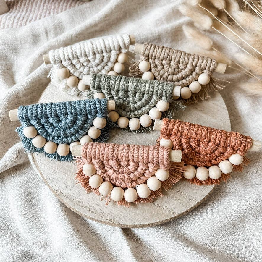 Collective Harmony Co - Wholesale Car Freshener - Women's - boho car vent clip diffuser | macrame car diffuser7