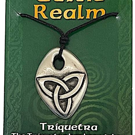 Triquetra Pewter Necklace - (USA-DDP) for wholesale by Myth & Magik - Silver Jewellery Cavern Wholesale