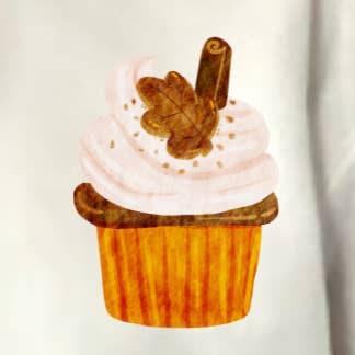 TEELUX - Wholesale Sublimatie-transfer - (Shirt niet inbegrepen) Spiced Cupcake POCKET - Clear Film Transfer0