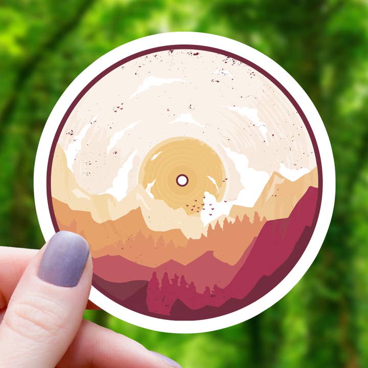 Landskabsrekordklistermærke - 3" for engroshandel hos Mimic Gaming Co