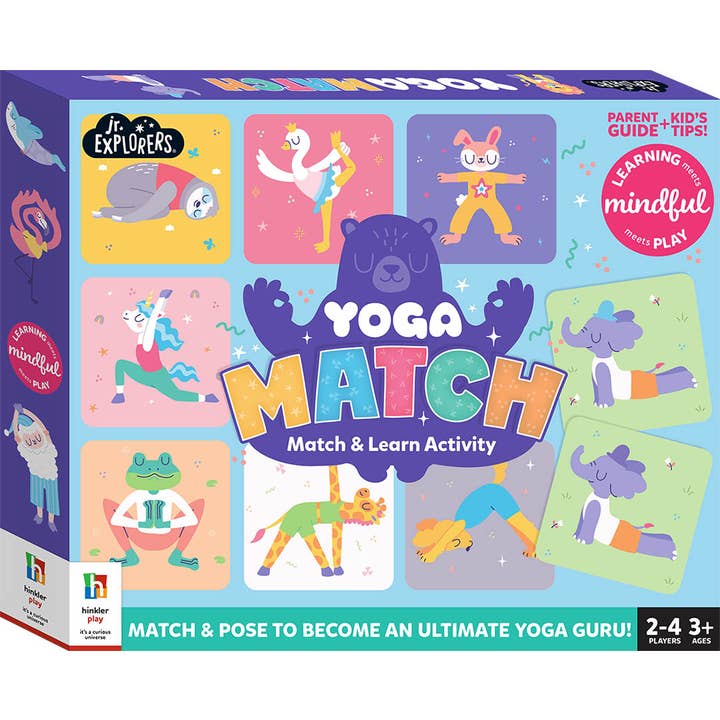 Junior Explorers: Yoga Match for wholesale by Hinkler Australia