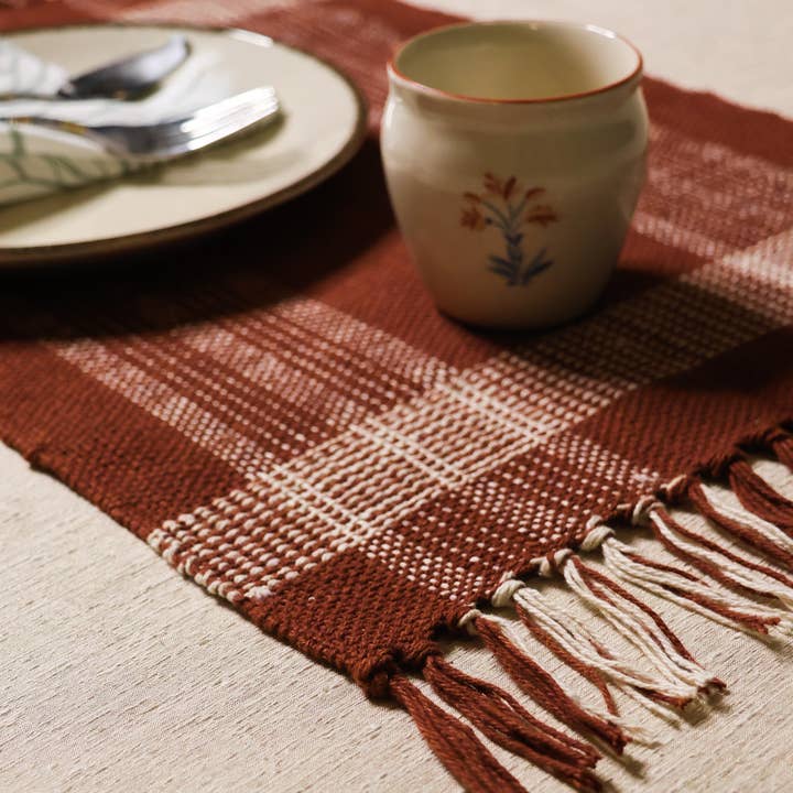 Handwoven Placemats for wholesale by Banyan & Birch