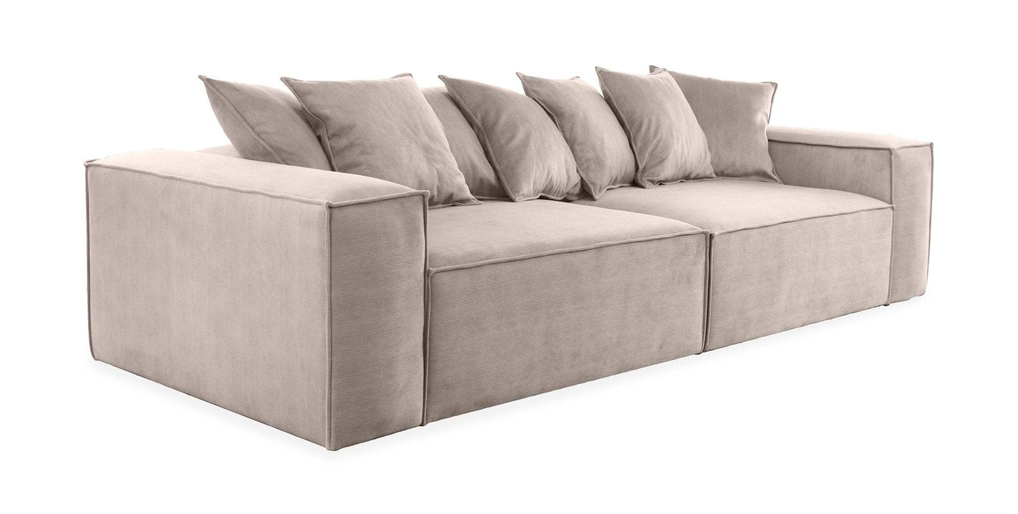 SCANDINAVIAN STORIES by MARTON - Wholesale Sofa - Stockholm 4-seater Sofa, exclusive Corduroy, Mole, removable & washable covers17