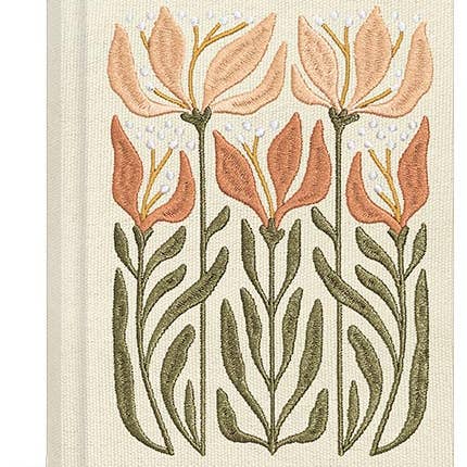 Lady Jayne - Wholesale Journal/Diary - Fabric Journal Flower Market Lily