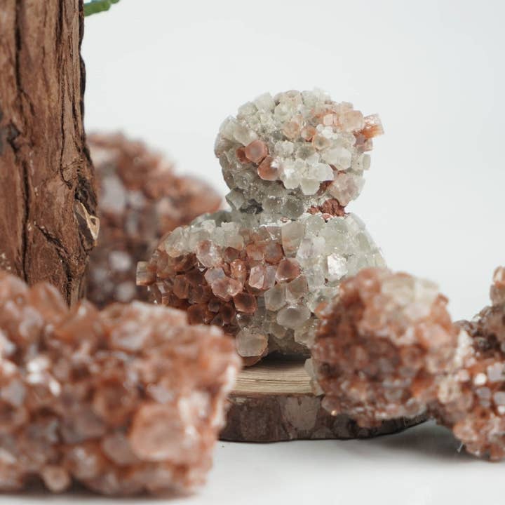 Moon Rituals - Wholesale Spiritual Stone/Crystal - Aragonite Sputnik Crystal Cluster | Natural Healing & Grounding Stone