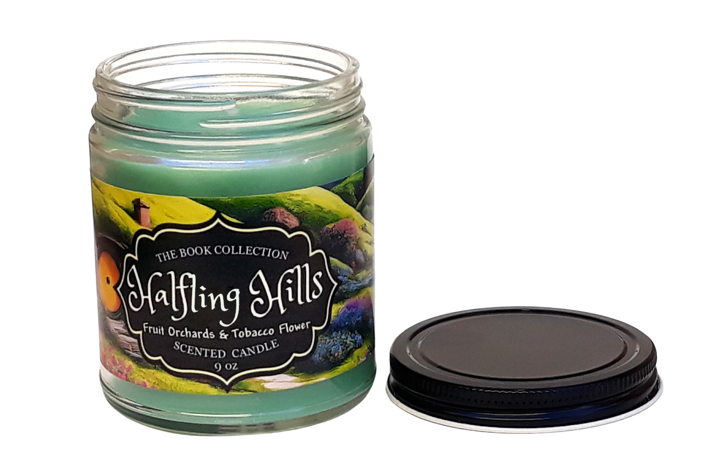 Scently Delightful Candle Company - Wholesale Jar/Filled Candle - HALFLING HILLS1