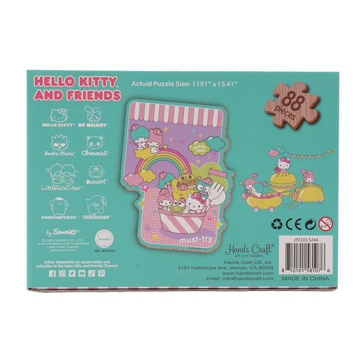 Hands Craft - Wholesale Puzzle - Kids - Hello Kitty® And Friends Jigsaw Puzzle: Yummy Delights2