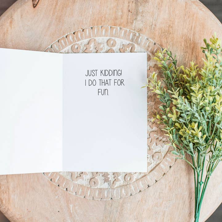 Snarky Pants Studios - Wholesale Liefdeskaartje - Ik zou een boot kapot slaan voor je Orca-kaart1