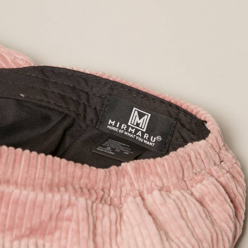 Fashion City - Wholesale Newsboy/Schoolboy Hat - Women's - Women's Solid Corduroy Cabbie with Buttons19