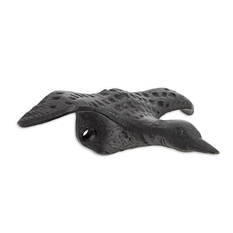 Abbott - Wholesale Wall Hook - Single Flying Loon Hook-Black-5"W0