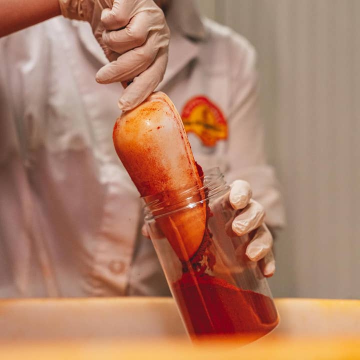 Wholesale Italian Food - Wholesale Dried Spice - TuttoCalabria, Sweet & MILD Calabrian Chili Powder Shaker (Large), 12.3oz (350g)3