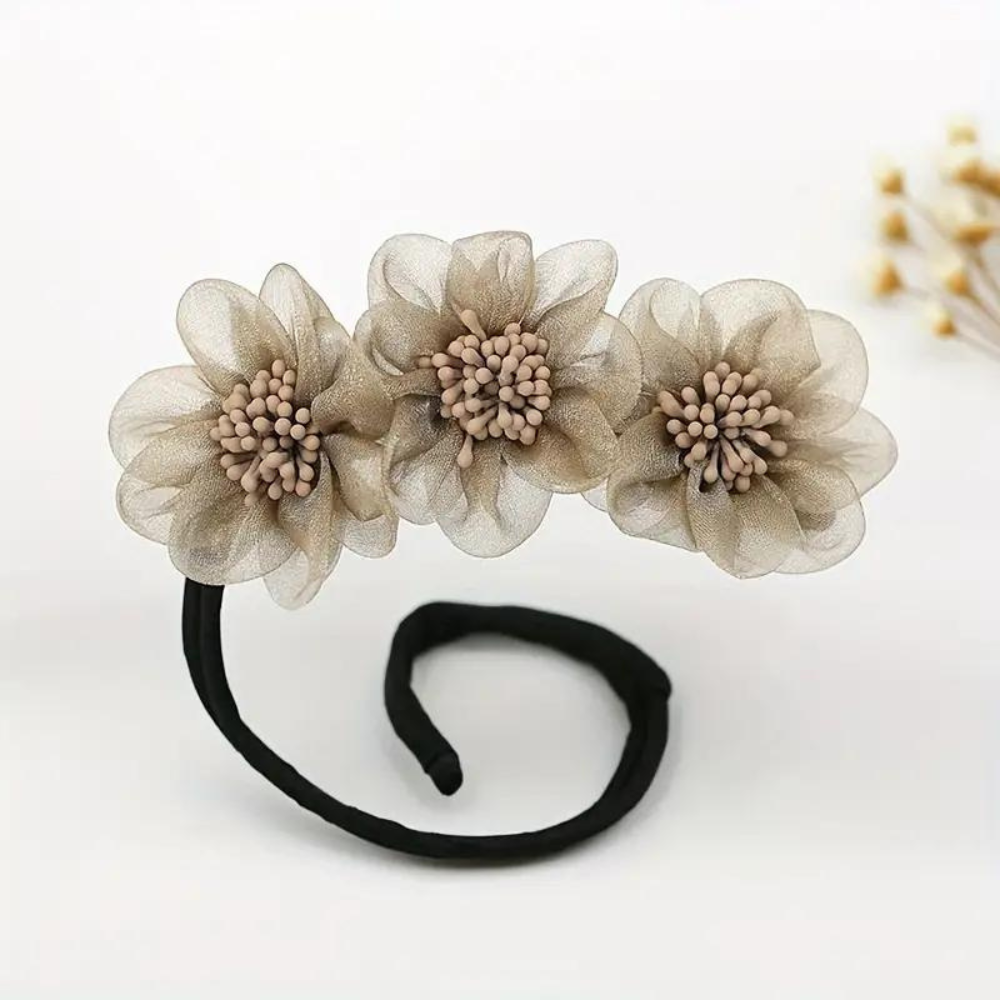 Ashlen - Wholesale Hair Curlers - FLORAL HAIR CURLER2