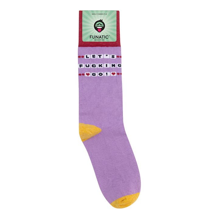 Allons-y putain - FERMETURE | Funatic pour la vente par Funatic - About Face Designs - Nice Enough Merch Co