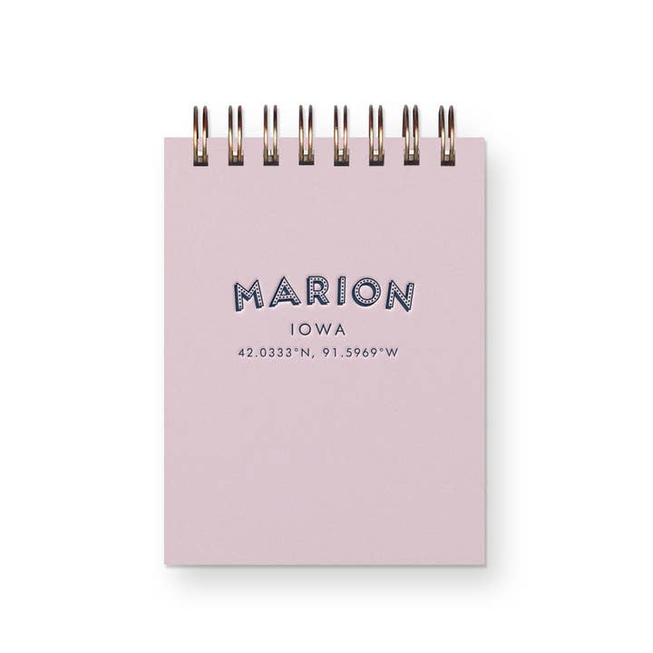Ruff House Print Shop - Wholesale Notebook - Custom City Coordinates Mini Jotter Notebook12