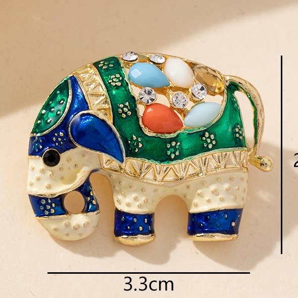 Fantasy Brooch 24PEBRO030 for wholesale by Blossom bijoux