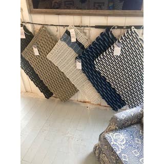 Doormat – 21x30 Coastal Welcome Mat, Nautical Entry for wholesale by Fish Aye Trading