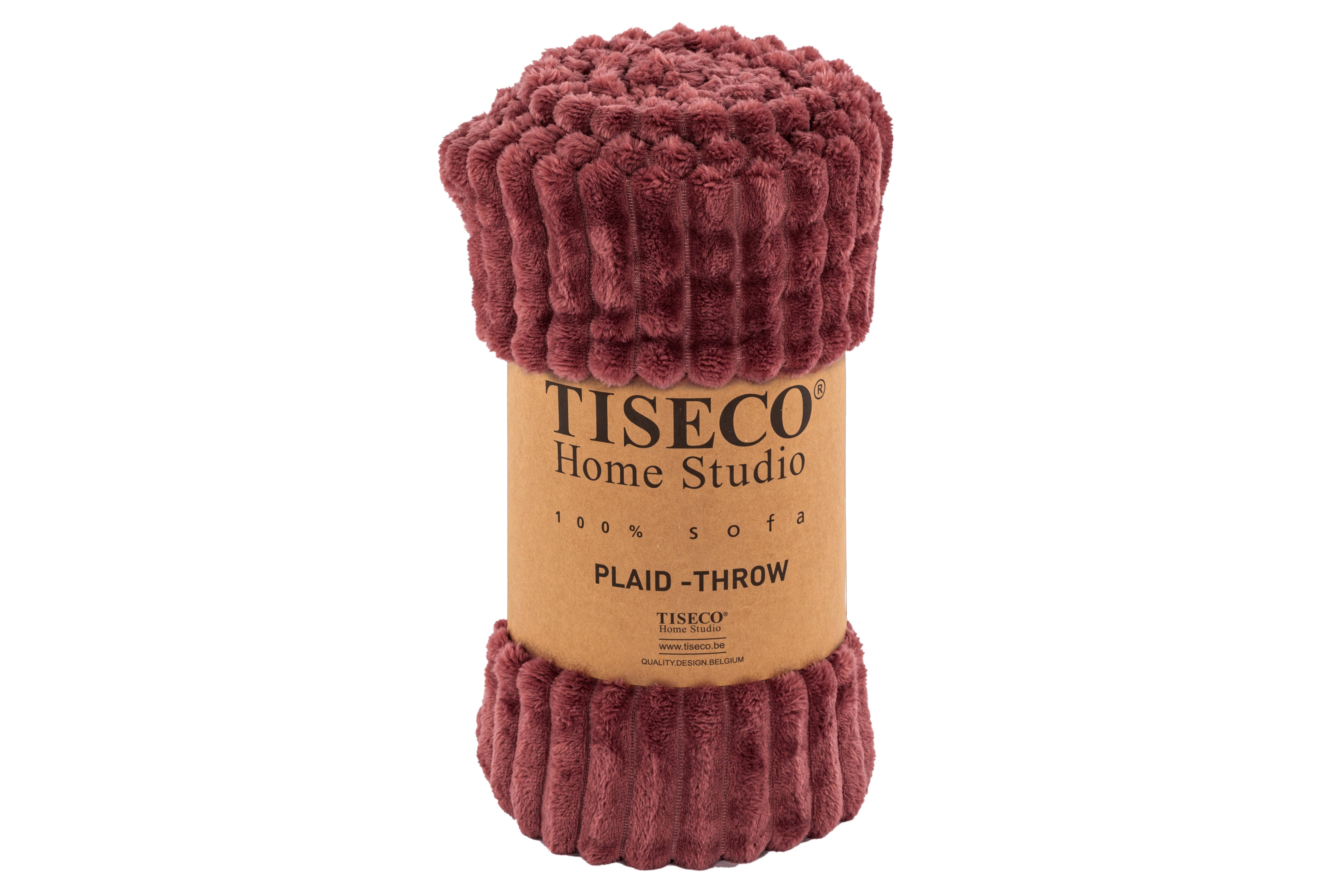 Tiseco - Wholesale Throw Blanket - Plaid RIBBLE Microflannel - 130x160 cm2