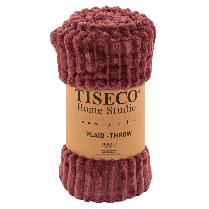 Tiseco - Wholesale Throw Blanket - Plaid RIBBLE Microflannel - 130x160cm2