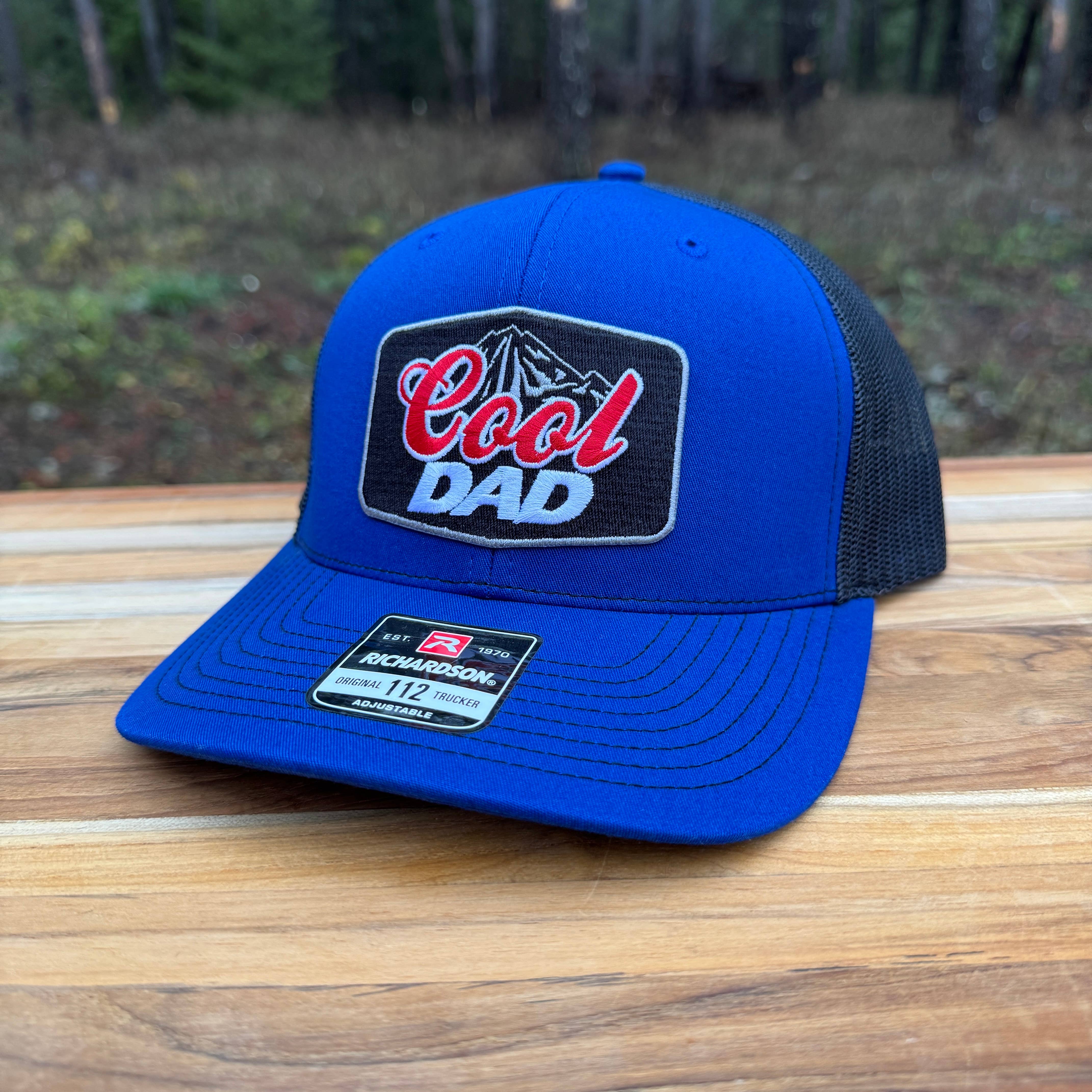 208 Tees - Vente Casquette trucker – homme - Casquette Snapback Cool Dad | Écusson en cuir | Trucker1