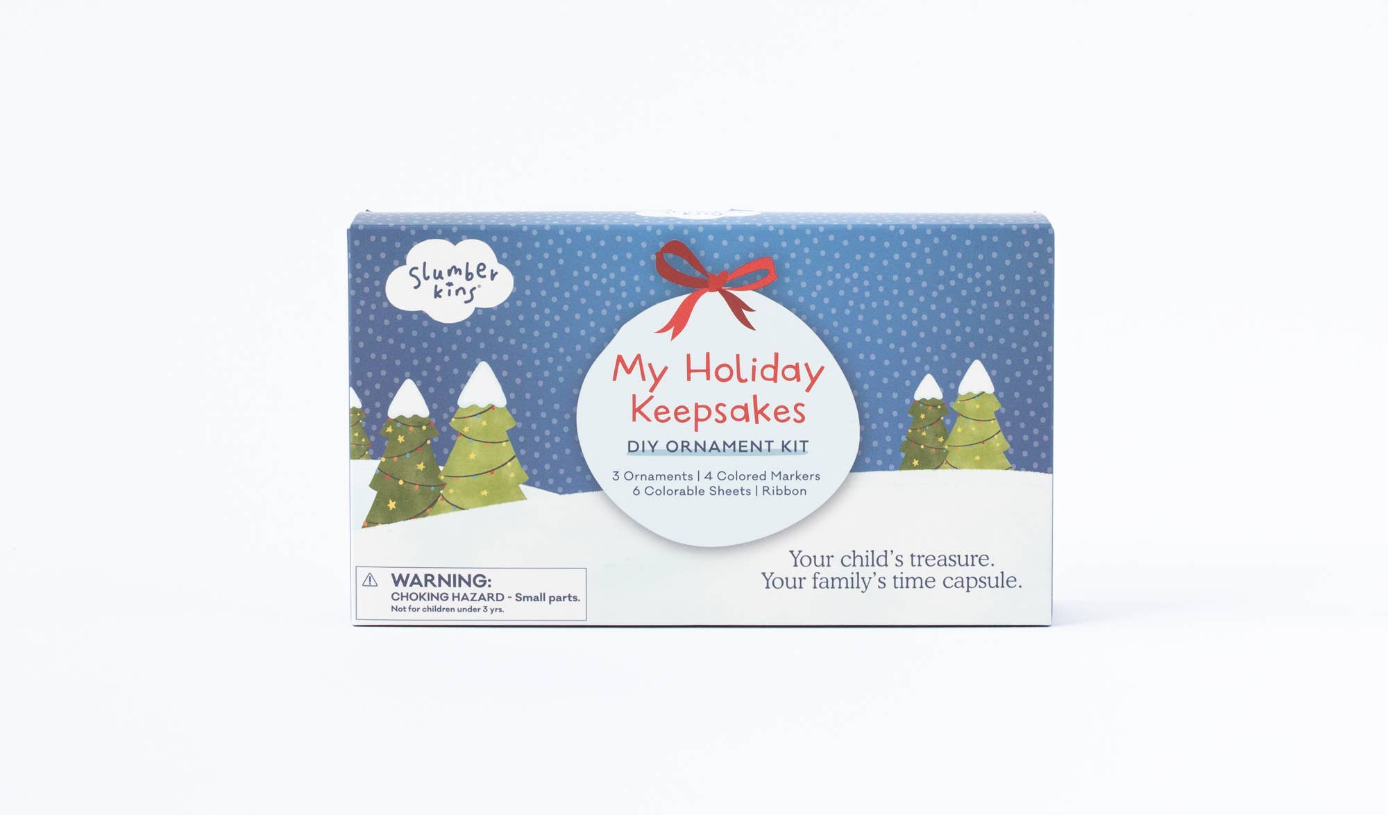 Slumberkins Inc. - Wholesale DIY Craft Kit - Kids - DIY Holiday Keepsake Ornament Art Kit1