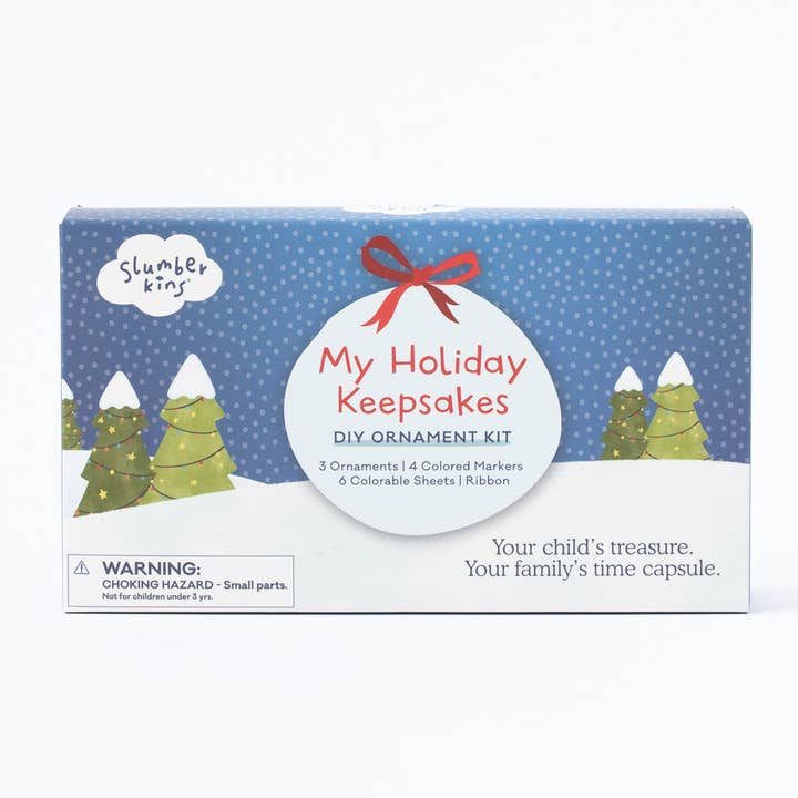 Slumberkins Inc. - Wholesale DIY Craft Kit - Kids - DIY Holiday Keepsake Ornament Art Kit1