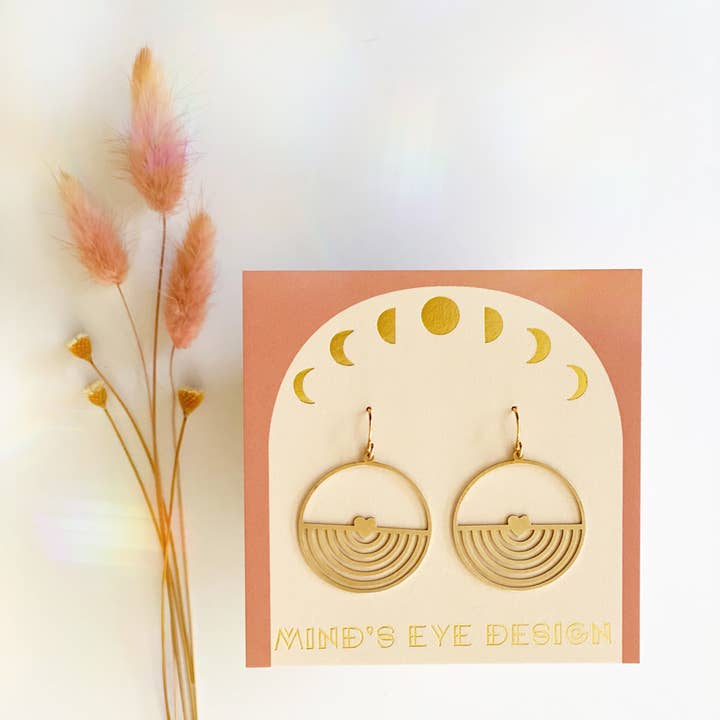 Mind's Eye Design - Wholesale Dangle Earrings - Radiate Love Earrings