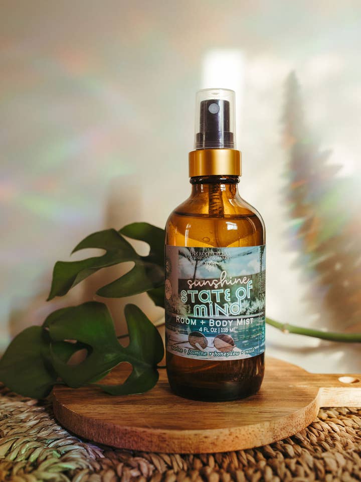 Sunshine State of Mind | Room, Linen + Body Mist for wholesale by The Root Cellar Apothecary and Market