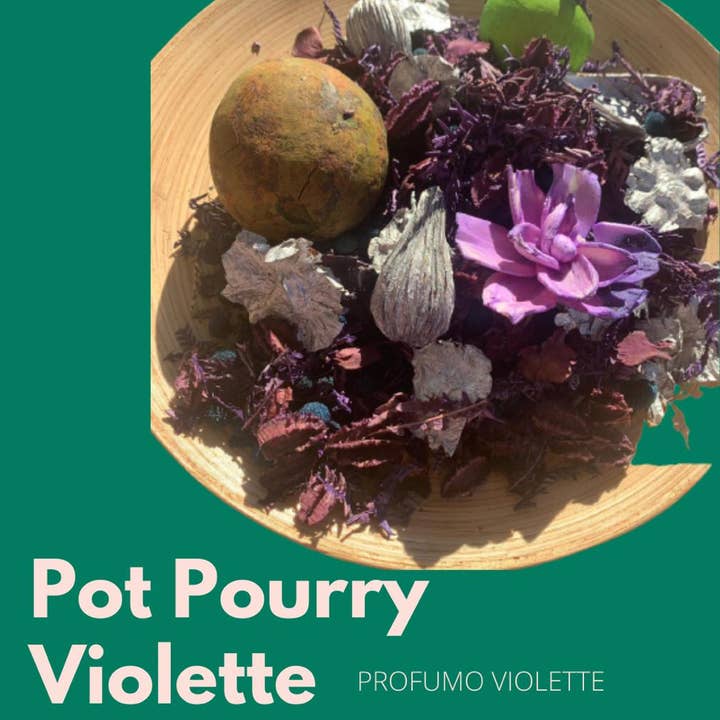 Pot Pourri Violette 450g pour la vente par VoglioBenEssere
