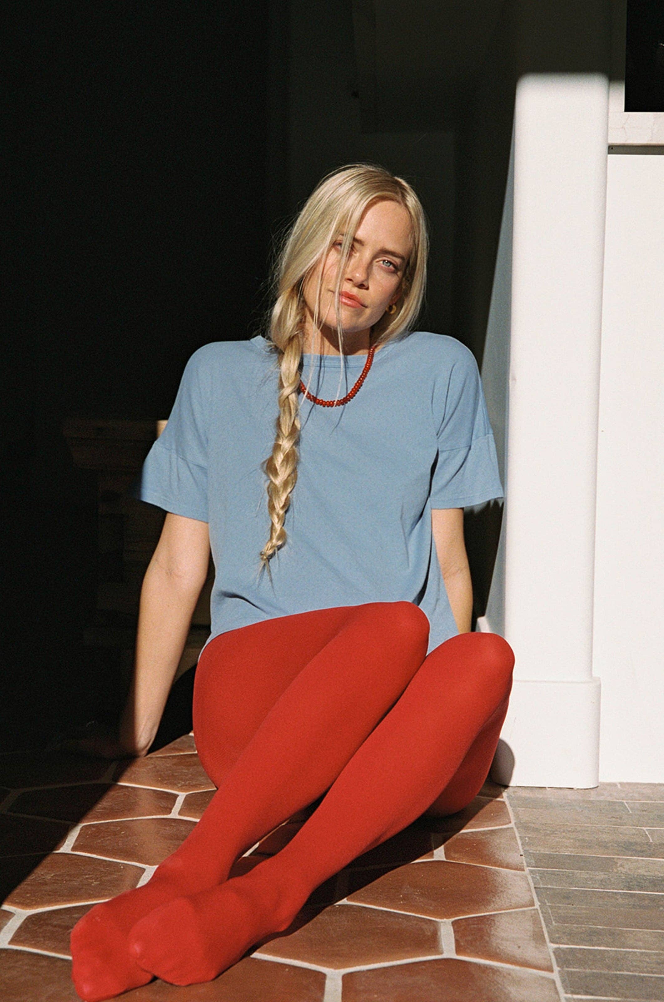 LA RELAXED – wholesale T-shirt (utan tryck) – Dam – Petit Pointelle T-shirt0