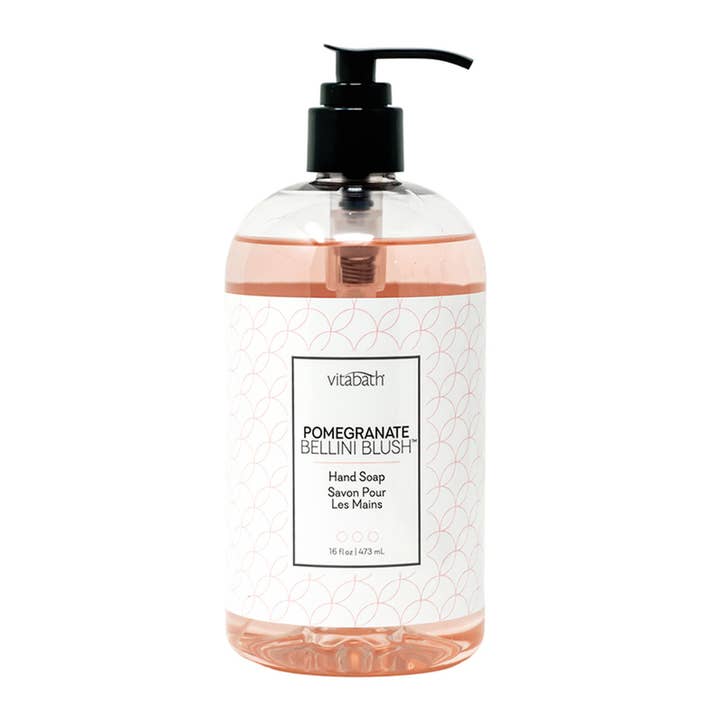 Vitabath - Wholesale Hand Soap/Wash - Pomegranate Bellini Blush™ Hand Soap 16 fl oz