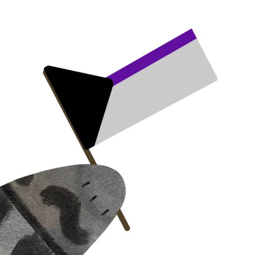 Demi Flag klistermärke för wholesale av Art By Kay Rae