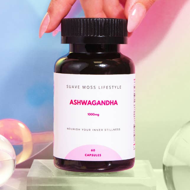 ORGANIC ASHWAGANDHA CAPSULES for wholesale by Suave Moss Lifestyle