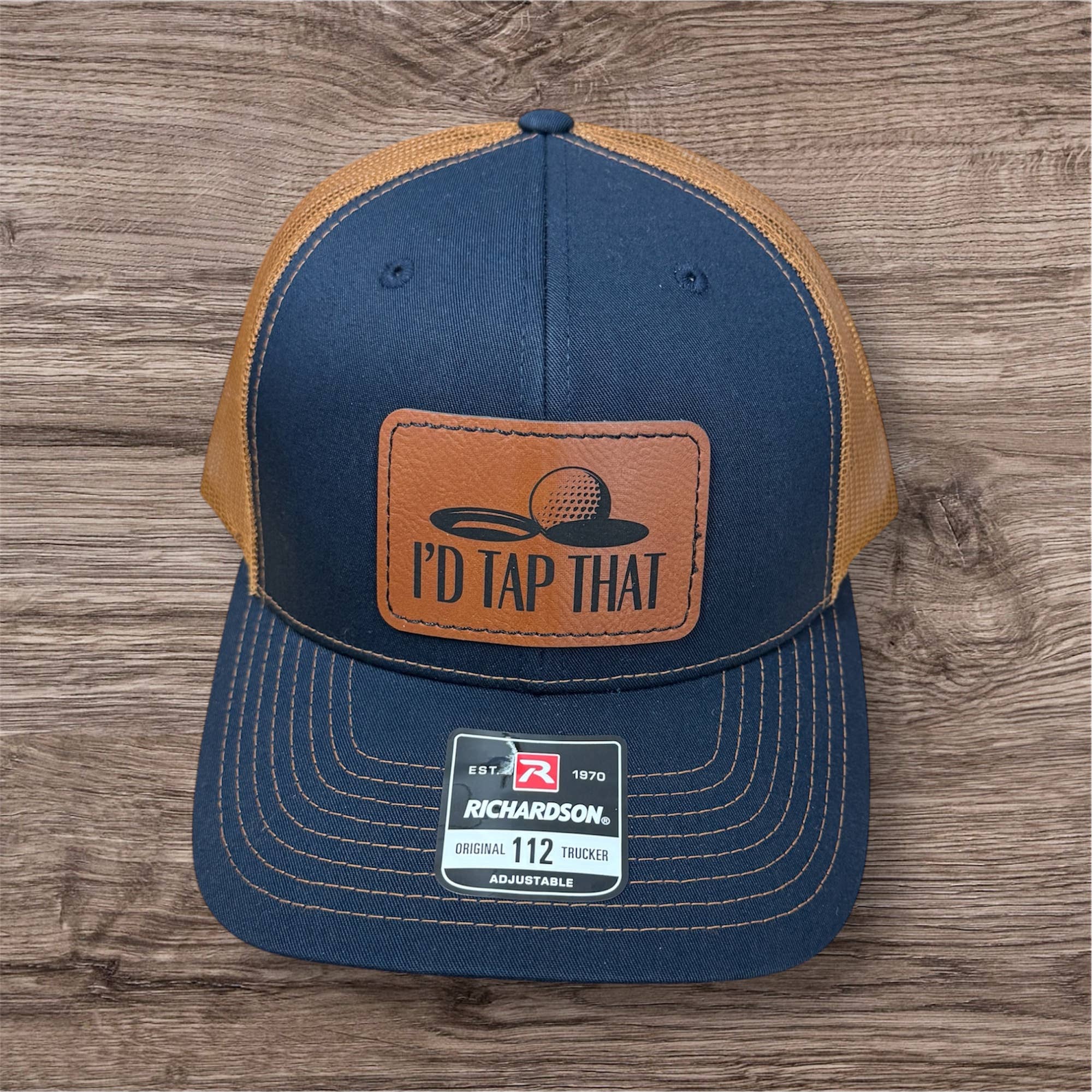 Designed To Flaunt - Wholesale Trucker Hat - Men's - I'd Tap That Golf Men's Richardson 112 Trucker Hat2
