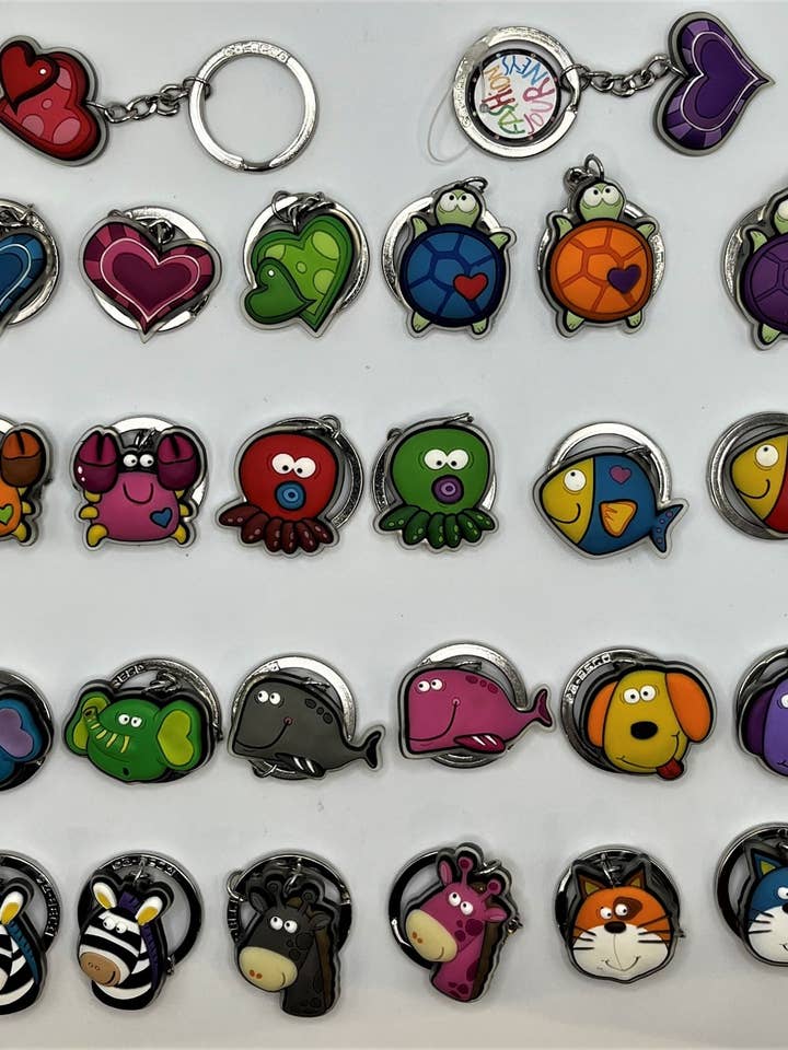 Item# 1890 Assorted Key Chains for wholesale by BBToo