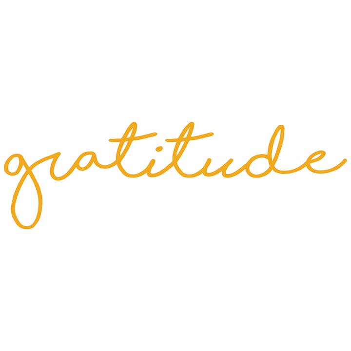 AUTOCOLLANT DE GRATITUDE pour la vente par Stickerlishious