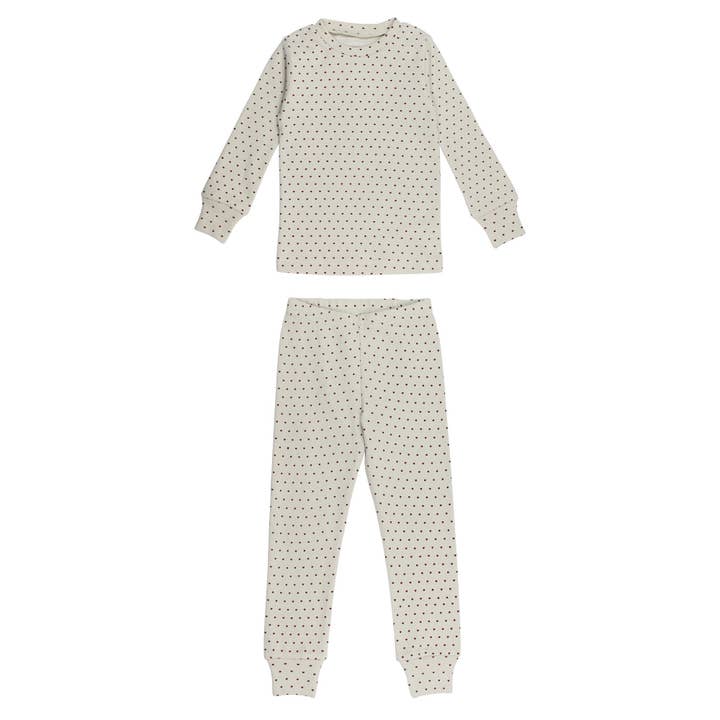 Conjunto de Pijamas Orgânicos para Crianças | Mini Corações Carmesim por atacado de L'ovedbaby