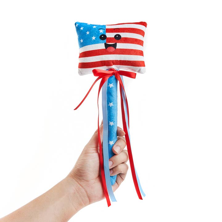 Cuddle Barn, Inc. - Wholesale Stuffed/Plush Toy - Kids & Baby - Star Spangled Wands PDQ (Patriotic USA Plush Toy)2