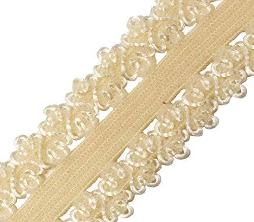 Mandala Crafts - Vente Matériels de bricolage - Mandala Crafts Ruban de dentelle élastique décoratif pour bandeau élastique, lingerie, couture4