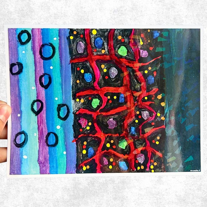 Anuradha X Art - Wholesale Art Print - Holographic 5x7 Prints Bundle 3