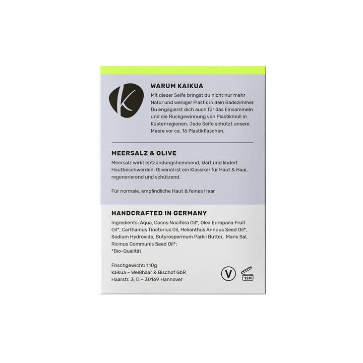 kaikua - natural craft soap - Wholesale Bar Soap - kaikua natural soap - sea salt & olive1