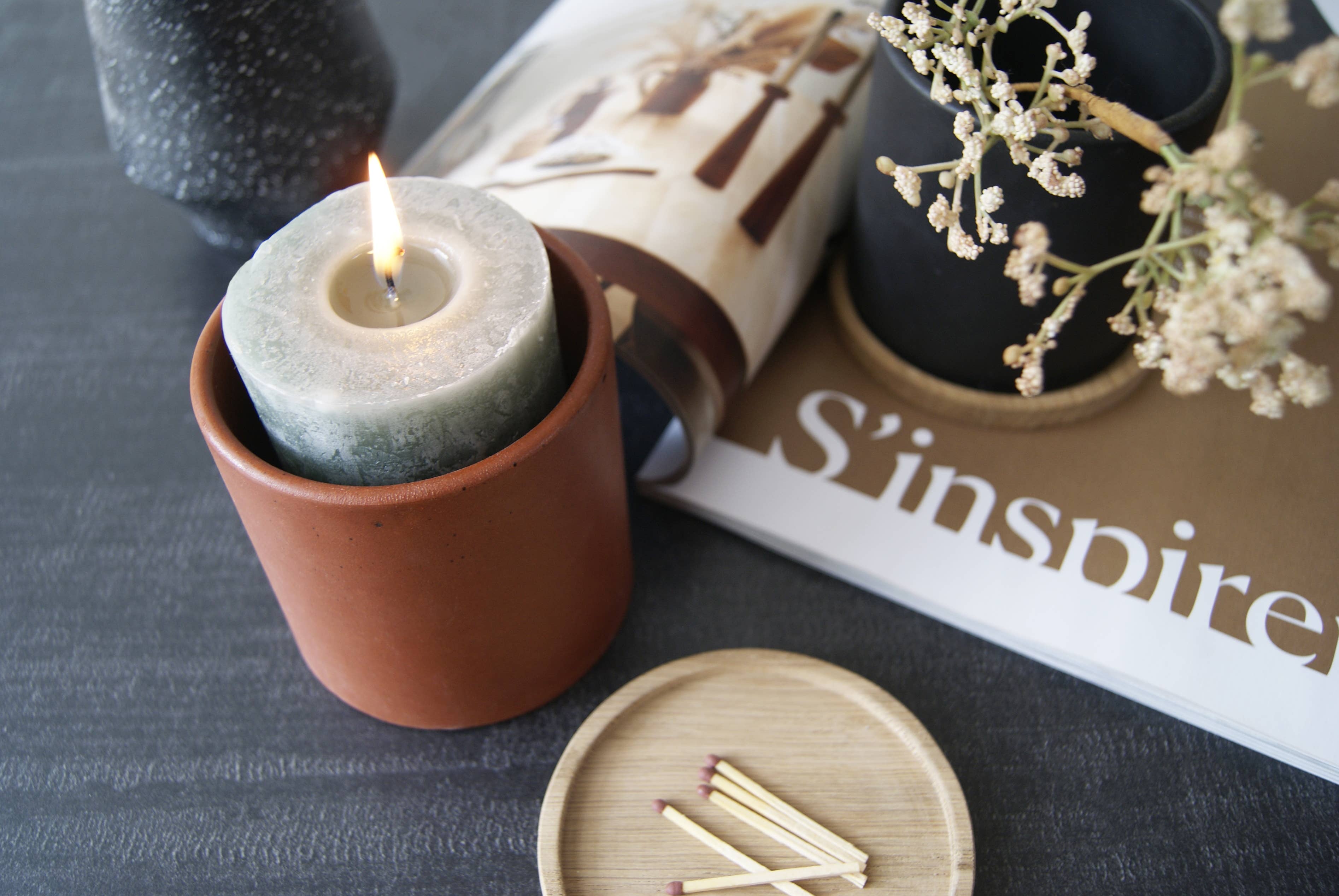 innt - Wholesale Plant Pot - Upycled Brick Jint Jar1