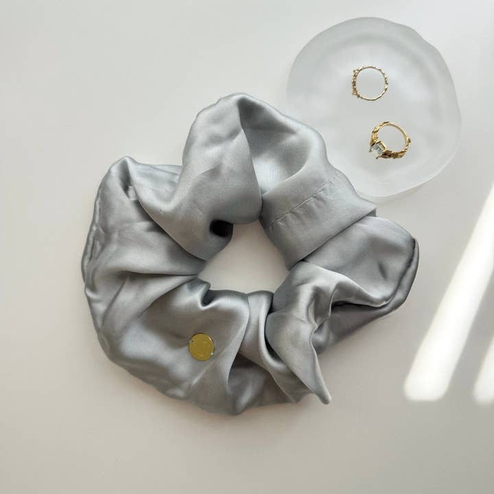 Dusty Blue | Jumbo for wholesale by Silk + Scrunchie